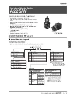 Предварительный просмотр 1 страницы Omron A22S - Datasheet