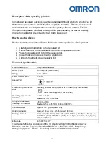 Предварительный просмотр 3 страницы Omron A3 Complete Information Sheet/Instruction Manual