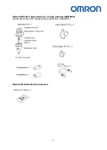 Предварительный просмотр 8 страницы Omron A3 Complete Information Sheet/Instruction Manual