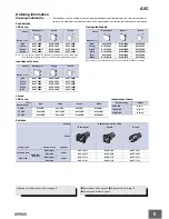 Предварительный просмотр 6 страницы Omron A3C Series Mounting And Wiring Instructions