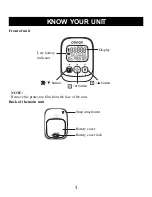 Предварительный просмотр 5 страницы Omron Alvita Ultimate Instruction Manual