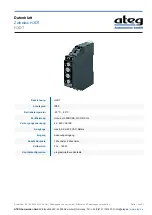 Preview for 1 page of Omron Ateg H3DT Series Manual