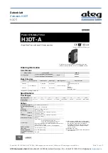 Preview for 13 page of Omron Ateg H3DT Series Manual