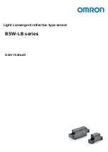 Omron B5W-LB Series User Manual предпросмотр