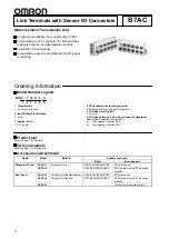 Предварительный просмотр 74 страницы Omron B7A Manual