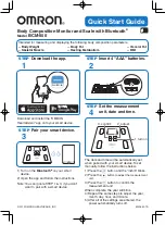 Omron BCM-500 Quick Start Manual preview