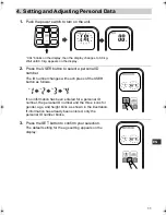 Предварительный просмотр 11 страницы Omron BF00 Instruction Manual