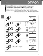 Предварительный просмотр 5 страницы Omron BF212 Instruction Manual