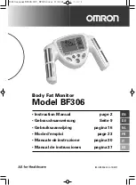 Предварительный просмотр 1 страницы Omron BF306 Instruction Manual