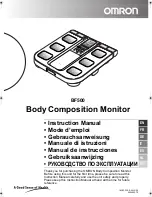 Preview for 1 page of Omron BF500 Instruction Manual