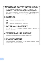 Предварительный просмотр 3 страницы Omron BN150R Instruction Manual