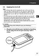 Предварительный просмотр 24 страницы Omron BP5450 Instruction Manual