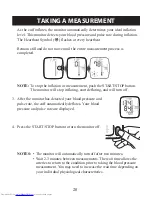 Предварительный просмотр 20 страницы Omron BP652 Instruction Manual