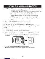 Предварительный просмотр 23 страницы Omron BP652 Instruction Manual