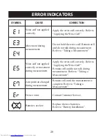 Preview for 25 page of Omron BP652 Instruction Manual