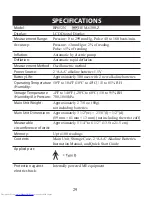 Предварительный просмотр 29 страницы Omron BP652 Instruction Manual