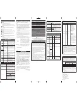 Предварительный просмотр 2 страницы Omron BP654 Instruction Manual