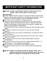 Preview for 4 page of Omron BP710CANN Instruction Manual