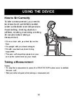 Preview for 14 page of Omron BP710CANN Instruction Manual