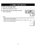 Preview for 24 page of Omron BP742CANN Instruction Manual