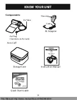 Предварительный просмотр 11 страницы Omron BP760 Instruction Manual