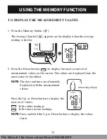 Preview for 33 page of Omron BP760 Instruction Manual