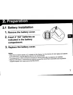 Preview for 14 page of Omron BP760N Instruction Manual