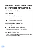 Preview for 3 page of Omron BU1002RW Instruction Manual