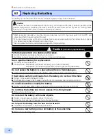 Предварительный просмотр 59 страницы Omron BU1002SWG Instruction Manual