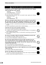 Preview for 14 page of Omron BU3002R Instruction Manual