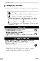 Preview for 4 page of Omron BUM150RA Instruction Manual