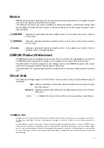 Предварительный просмотр 5 страницы Omron C200H-CP114 Operation Manual