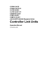 Preview for 2 page of Omron C200HW-CLK21 Operation Manual