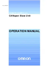 Предварительный просмотр 2 страницы Omron C200HW-CORT21-V1 Operation Manual