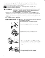 Предварительный просмотр 2 страницы Omron CFX-WR17 Instructions For Use Manual