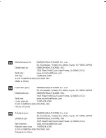 Preview for 8 page of Omron CFX-WR17 Instructions For Use Manual