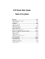 Preview for 2 page of Omron CIMR-E7Z - Quick Manual