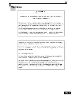 Preview for 3 page of Omron CIMR-E7Z - Quick Manual