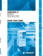 Preview for 1 page of Omron CIMR-L7 Quick Manual