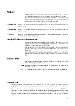 Preview for 4 page of Omron CJ1M-CPU21 Operation Manual