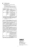 Предварительный просмотр 4 страницы Omron CJ1W-CTS21-E Instruction Sheet