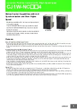 Preview for 1 page of Omron CJ1W-NC214 - Manual