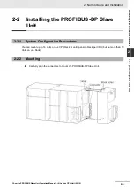 Предварительный просмотр 61 страницы Omron CJ1W-PRT21 Operation Manual