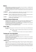 Предварительный просмотр 5 страницы Omron CJ2H-CPU6 - REV 02-2010 Operation Manual