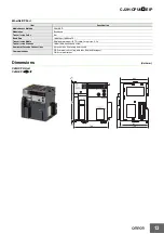 Предварительный просмотр 13 страницы Omron CJ2H-CPU68-EIP - Datasheet