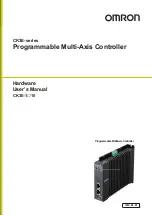 Предварительный просмотр 1 страницы Omron CK3E-1210 Hardware User Manual