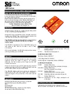 Предварительный просмотр 1 страницы Omron CM-S221 Operating Instructions