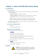 Preview for 3 page of Omron Cobra 350 ePLC Quick Setup Manual