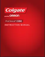 Omron Colgate ProClinical C350 Instruction Manual предпросмотр