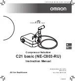 Omron COMP A-I-R C21 basic Instruction Manual preview